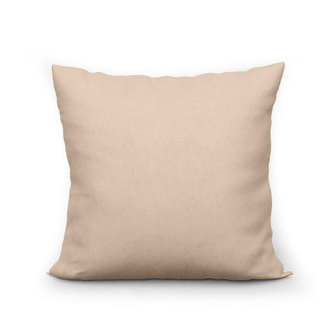 MILAS Poszewka dekoracyjna, 40x40cm, kolor 003 beżowy - szyta w Polsce MILAS0/POP/003/040040/1