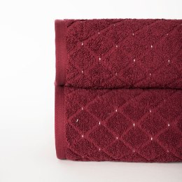 OLIWIER ręcznik kolor ciemno czerwony; burgundowy 70x140cm R00001/RB0/009/070140/1