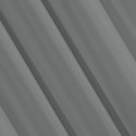 Jednokolorowa zasłona z miękkiej tkaniny RITA 140x250 cm kolor szary