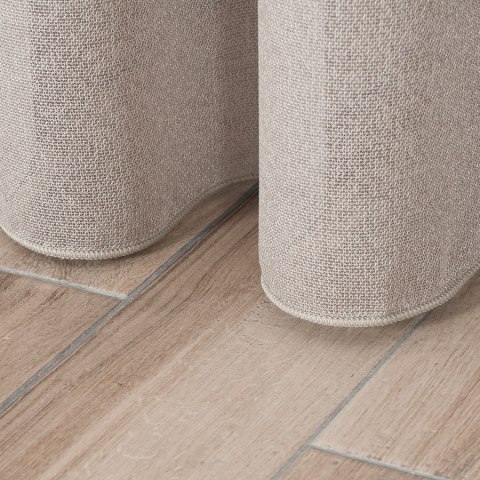 Firanka fantazyjna z ołowianką na metry wysokość 300 cm kolor beżowy