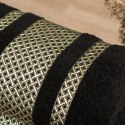 LIONEL Ręcznik, 70x140cm, kolor 256 czarny ze złotą bordiurą LIONEL RB0 256 070140 1