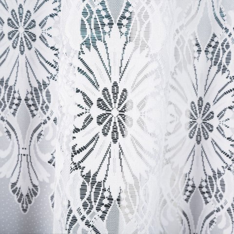 Firanka gotowa żakardowa EMILIA rozmiar 140x340 cm kolor biały