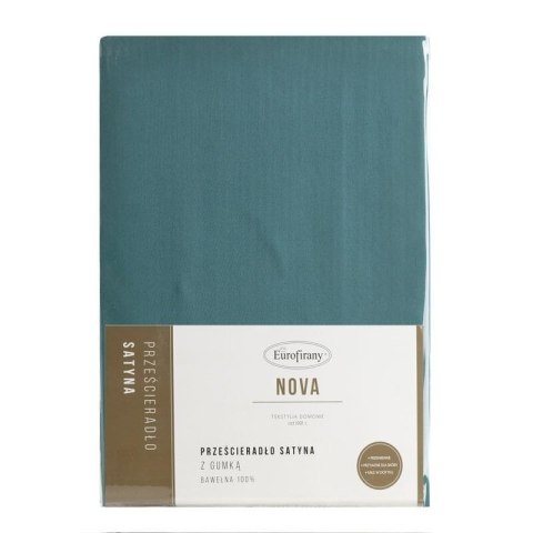 PRZEŚCIERADŁO Z GUMKĄ NOVA3 180X200 CM, WYS.30 CM TURKUSOWY