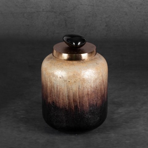 SZKLANA FIGURKA DEKORACYJNA GALA (02) (FI) 14X23 CM BRĄZOWY