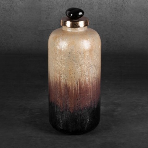 SZKLANA FIGURKA DEKORACYJNA GALA (03) (FI) 13X34 CM BRĄZOWY