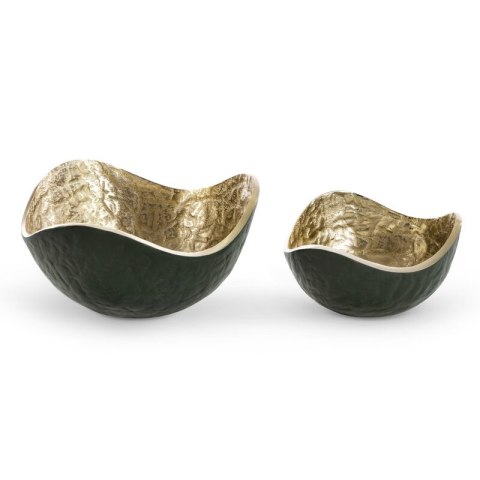 MISA DEKORACYJNA PEDRO3 (04) 25X25X13 CM CIEMNOZIELONY