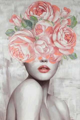 OBRAZ 540B 80X120 CM RÓŻOWY