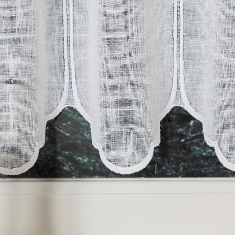 Zazdrostka fantazyjna panelowa na metry wysokość 60 cm kolor biały