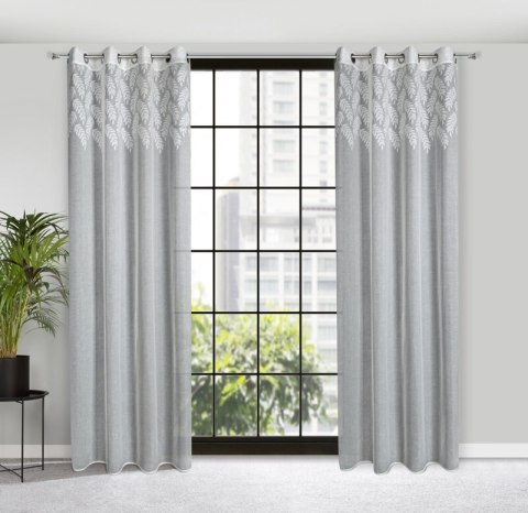 FIRANA GOTOWA ANET 140X250 CM BIAŁY