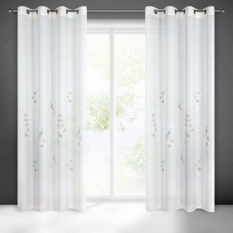 FIRANA GOTOWA ISABEL 140X250 CM BIAŁY