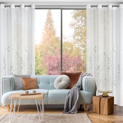 FIRANA GOTOWA ISABEL 140X250 CM BIAŁY