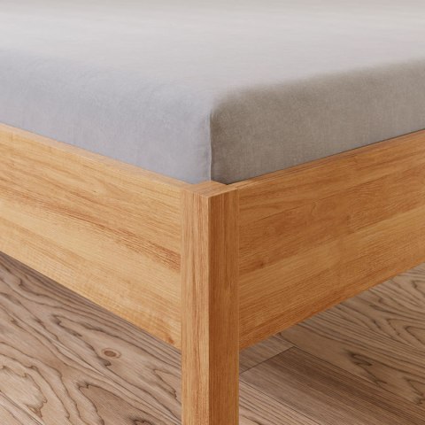 DREAMY PREMIUM Prześcieradło jersey z gumką, szerokość 120 x wysokość 200cm, kolor 002 jasny szary 100033/JEG/002/120200/1