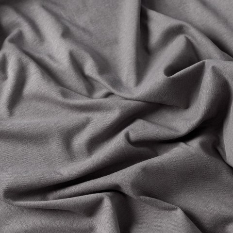 DREAMY PREMIUM Prześcieradło jersey z gumką, szerokość 220 x wysokość 200cm, kolor 003 ciemny szary 100033/JEG/003/220200/1