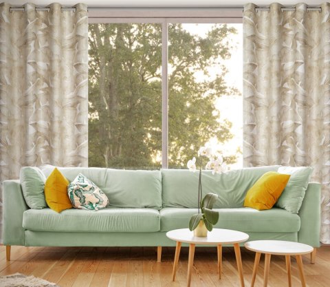 ZASŁONA GOTOWA SAMIRA 140X250 CM BIAŁY