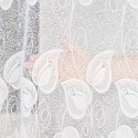 Firanka żakardowa 023097 wysokość 160 cm kolor biały