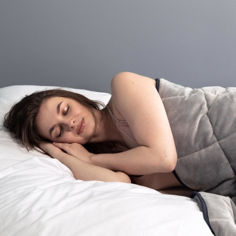 Kołdra obciążeniowa Wrap Ninja kobieta przykrta