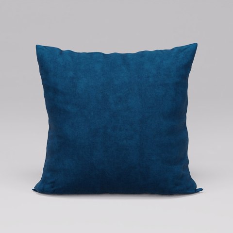 MILAS Poszewka dekoracyjna, 40x40cm, kolor 037 ciemny niebieski- szyta w Polsce MILAS0/POP/037/040040/1