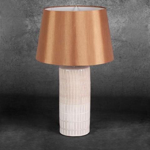 LAMPA DEKORACYJNA EDNA (01) (FI) 33X56 CM KREMOWY