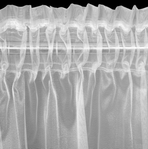 FIRANA GOTOWA ELIZA NA TAŚMIE 300X145 CM BIAŁY