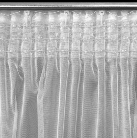 FIRANA GOTOWA ELIZA NA TAŚMIE 300X145 CM BIAŁY