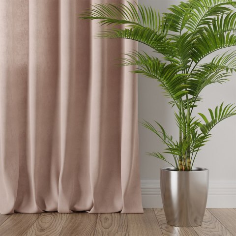 MILAS Tkanina dekoracyjna, wysokość 290cm, kolor 359 pastelowy łososiowy MILAS0/000/359/000290/1