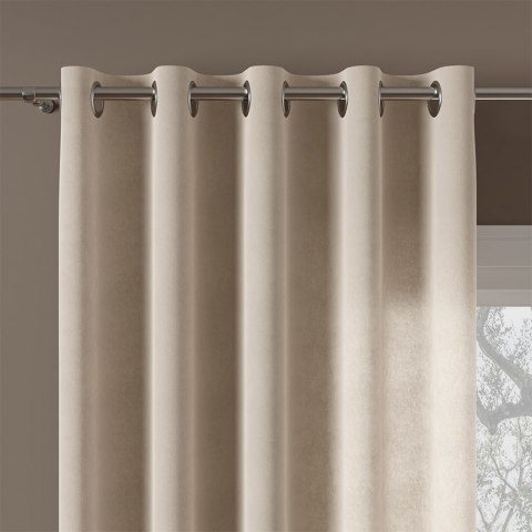 MILAS Tkanina dekoracyjna, wysokość 290cm, kolor 374 jasny ciepły beżowy MILAS0/000/374/000290/1