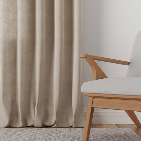 MILAS Tkanina dekoracyjna, wysokość 290cm, kolor 375 szarobeżowy MILAS0/000/375/000290/1