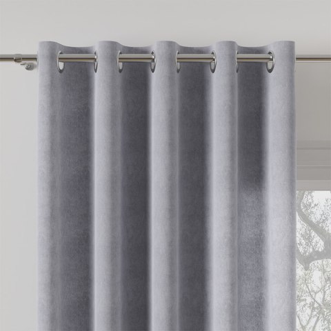 MILAS Tkanina dekoracyjna, wysokość 290cm, kolor 448 pastelowy szary MILAS0/000/448/000290/1