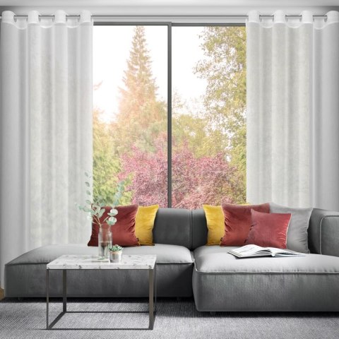 FIRANA GOTOWA LUNA 140X250 CM BIAŁY