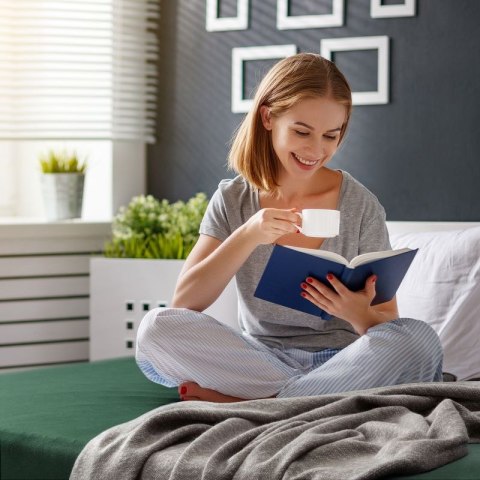 PRZEŚCIERADŁO Z GUMKĄ JERSEY D91 180X200 CM, WYS.30 CM STALOWY