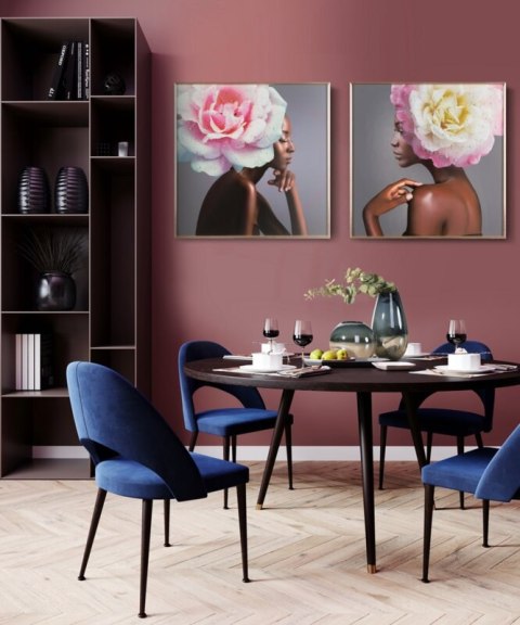 OBRAZ 543B 60X60 CM RÓŻOWY