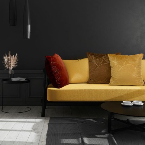 Poszewka welwetowa BLINK 45x45 cm kolor brązowy