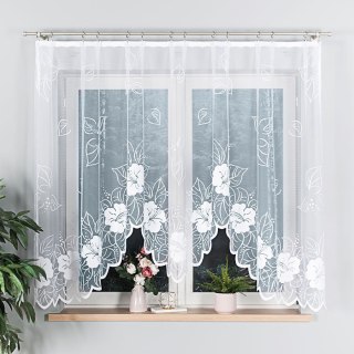 Firanka gotowa żakardowa GRACJANA rozmiar 160x300 cm kolor biały