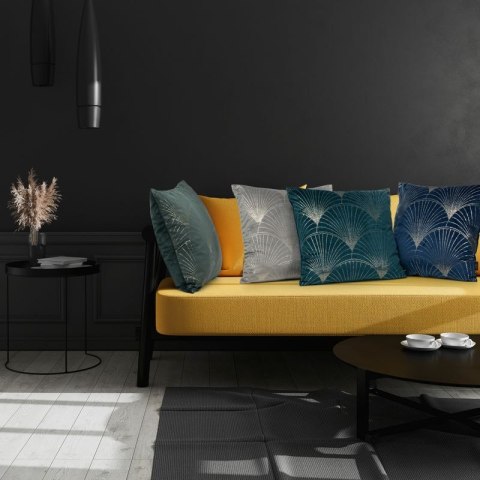 Poszewka welwetowa BLINK 45x45 cm kolor granatowy