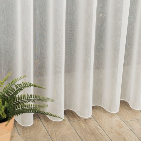 Firanka fantazyjna z ołowianką, wysokość 300cm, kolor 001 biały 318331/OLO/001/000300/1