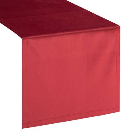 OBRUS VELVET 40 X 140 CM BORDOWY