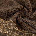 Ręcznik bawełniany AGIS 70x140 cm kolor brązowy