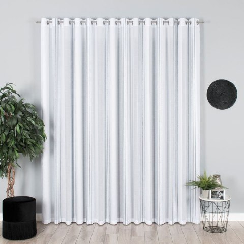 Tkanina dekoracyjna, granatowe pionowe po całości 433000/000/001/000300/1