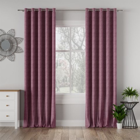 MILAS Tkanina dekoracyjna, wysokość 290cm, kolor 026 wrzosowy MILAS0/000/026/000290/1