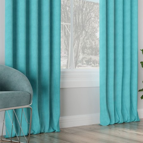 MILAS Tkanina dekoracyjna, wysokość 290cm, kolor 035 błękitny MILAS0/000/035/000290/1