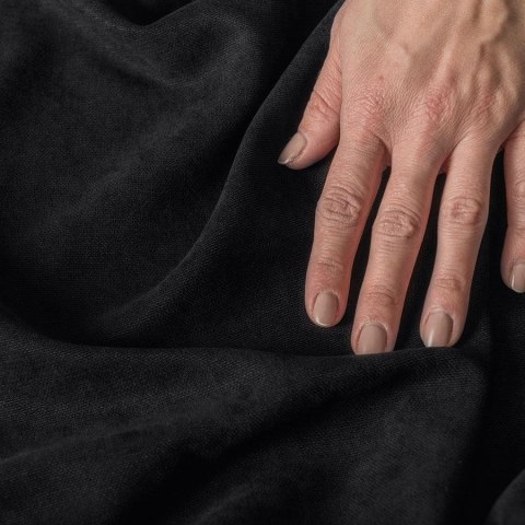 MILAS Tkanina dekoracyjna, wysokość 290cm, kolor 039 czarny MILAS0/000/039/000290/1