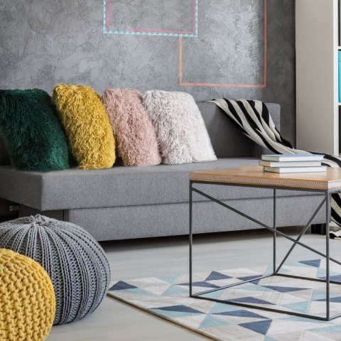 POSZEWKA CELIA 40X40 CM POMARAŃCZOWY