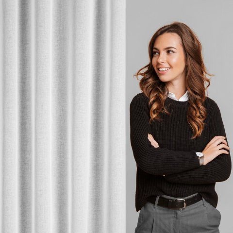 FIRANA GOTOWA MARGO 140X250 CM BIAŁY