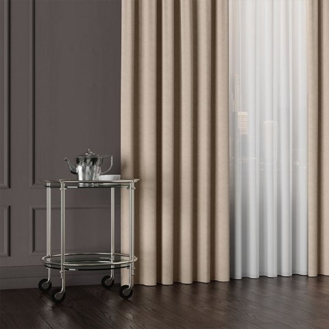 IBIZA Tkanina dekoracyjna, wysokość 300cm, kolor 003 chłodny beżowy 027823/TDP/003/000300/1