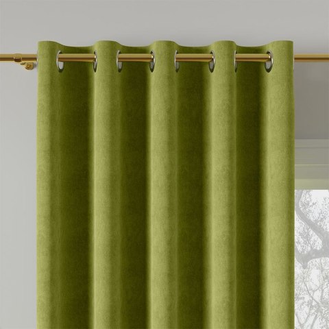 MILAS Tkanina dekoracyjna, wysokość 290cm, kolor 015 limonkowy MILAS0/000/015/000290/1