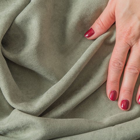 MILAS Tkanina dekoracyjna, wysokość 290cm, kolor 016 szarozielony MILAS0/000/016/000290/1