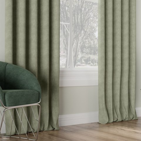 MILAS Tkanina dekoracyjna, wysokość 290cm, kolor 016 szarozielony MILAS0/000/016/000290/1