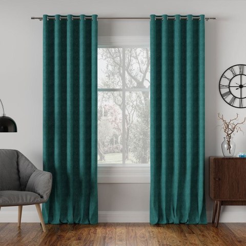 MILAS Tkanina dekoracyjna, wysokość 290cm, kolor 041 turkusowy MILAS0/000/041/000290/1