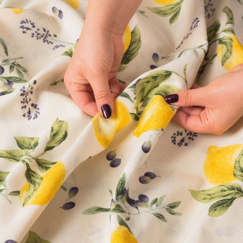 CYTRYNY Tkanina dekoracyjna, 140cm, kolor 001 TZ7030/067/001/140000/1