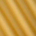 Jednokolorowa zasłona z miękkiej tkaniny RITA 140x250 cm kolor musztardowy
